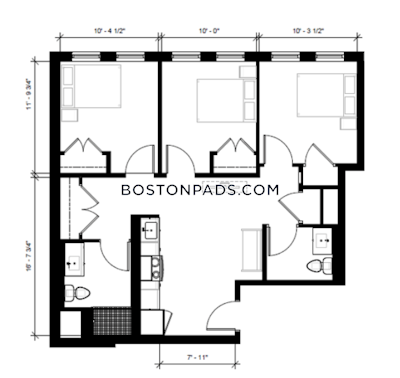 Northeastern/symphony Luxury 3 Bed 1.5 Bath BOSTON Boston - $5,850